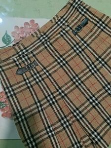Plaid Mini Skirt