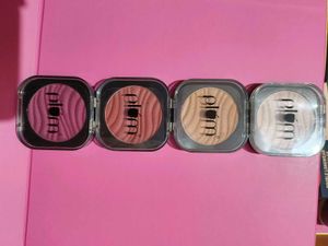 Combo Of 4 Plum Blushes &amp; Highlighters 2 Each