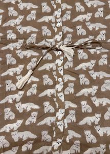 Kaftan Cartoon Printed Night Suit