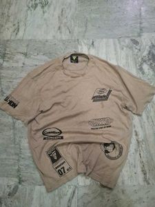 Graphic Print T-Shirt, racing prin