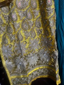 Yellow Embroidered Salwar Kameez