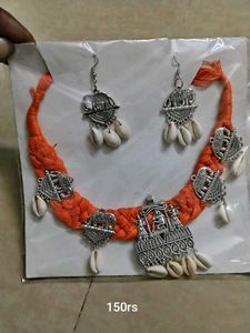 Navratri Necklace &amp; Earring Set