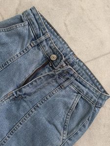 Y2k Light Wash Cargo Jeans