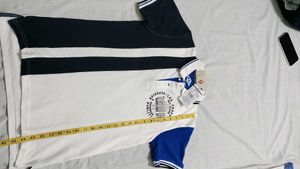 Lee Cooper White Polo T-Shirt, Get the brown Pants