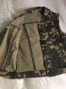 Army Print Jacket