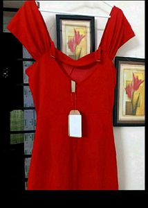 New - Addyvero Women&Red Skirt dress