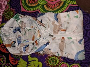 Dinosaur Print Kids' Windbreaker Jacke
