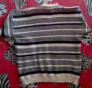 Striped Knit Sweater