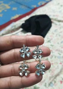 Sparkling Crystal Drop Earrings
