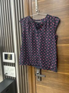 Tommy Hilfiger Patterned Sleeveless Top