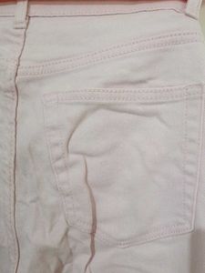 H&amp;M Pink Wide Leg Jeans