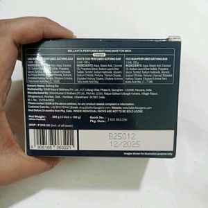 Bellavita Perfumed Bathing Bars for Men - Luxury C