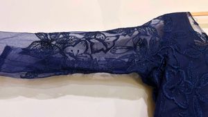 Embroidered Net Blouse