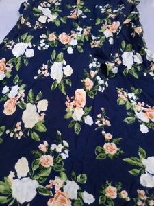 Floral Print Midi Dress