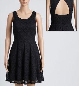 Black short Mini Dress