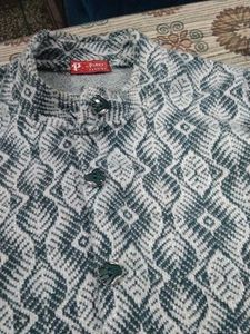 Elegant Patterned Coat
