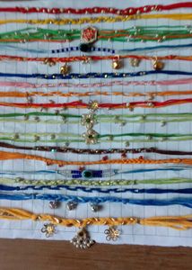 Handmade Thread UN 🧵 rakhi 18 piece