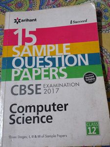 Arihant CBSE Class 12 Computer Science