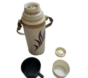 Antique vintage White Thermos