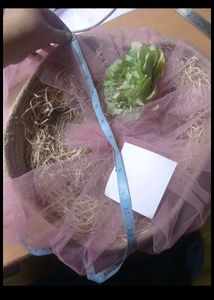 Jute Basket With Net