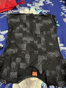 Stylish Black Printed Top