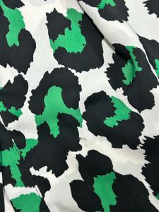 Leopard Print Button-Up Shirt