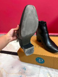 Black Heeled Ankle Boots