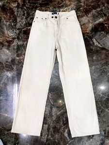 Beige Jeans