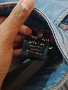 light blue shade jeans for men
