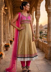 Exquisite Indian anarkali Set