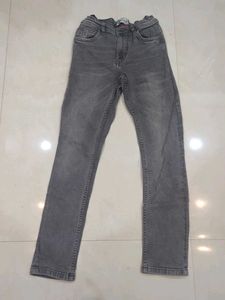 Stylish Gray Denim Jeans