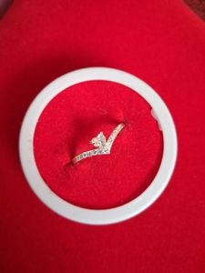 Heart Shaped Ring with Stones