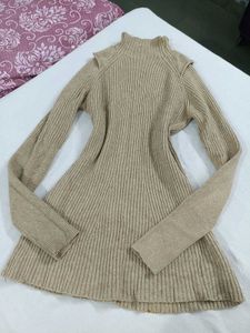 Cozy Knit Mock Neck Sweater