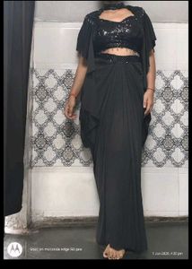 Elegant Black Lehenga Choli Set