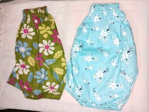 Girls Floral Cotton Shorts Combo (Pack of 2)