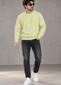 Light Yellow Crewneck Sweatshirt