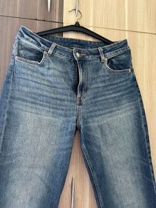 10 H&amp;M High Waist straight jeans
