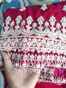 Elegant Rani pink heavy Embroidered suit