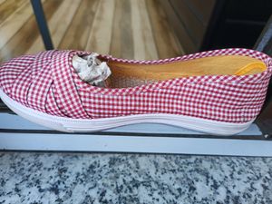 Red White Shoes