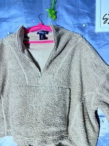 Cozy  camel Fleece Pullover