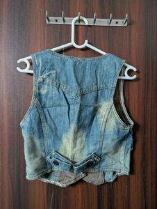 Denim Waistcoat
