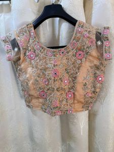Peach Heavy Bridal Lehenga choli