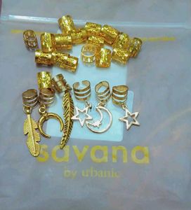 Boho Braided Hair Charms