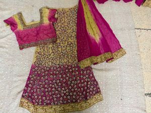 y2k Embellished Lehenga Choli Set