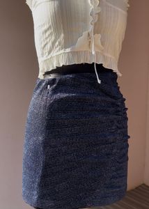Zara Ruched Mini Skirt