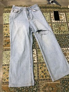High Waist Wide Leg Jeans
