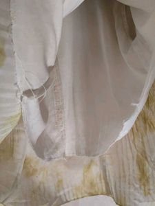 Unique Pleated &amp; Tie-Dye Top