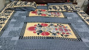 Woolen Double Bedsheet With 2 Pillow Covers