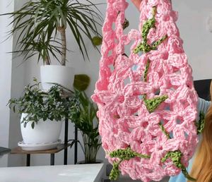 Beautiful Crochet Flower Bag