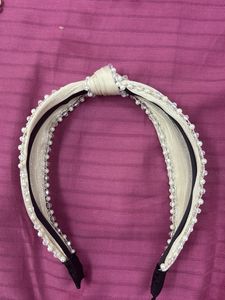 Elegant Pearl & Crystal Headband